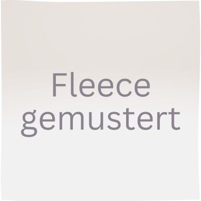 Antipilling Fleece gemustert