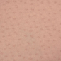 Preview: weicher leichter Musselin melange in puderrosa mit Jacquard Muster