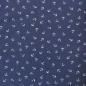 Preview: Weicher leichter jersey in Marine mit kleinen Ankern gemustert