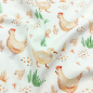 Preview: Jersey Bauernhof Tiere Ecru