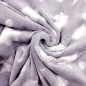 Preview: Wellnessfleece Maerchensterne in Lila, ideal für kuschelige Decken und Kissen