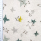 Preview: Wellnessfleece mit Sternen gemustert