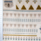 Preview: Wellnessfleece mit Baerenkoepfen gemustert