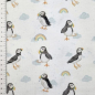Preview: Swafing Baumwolljersey mit Papageientaucher