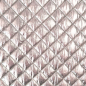 Preview: warmer kuscheliger Steppstoff in bronze metallic creased