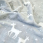 Preview: Kuscheliger Wellnessfleece mit Winterweltmotiv