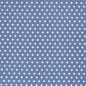 Preview: Baumwollstoff in jeans mit verschiedenen Mustern.