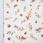 Preview: Niedlicher Baumwolljeersey mit Zeigen auf denen Vögelchen sitzen