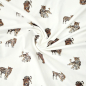 Preview: Niedlicher Baumwolljeersey mit kleinen Leoparden