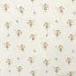 Preview: Kuschelweicher Jersey in Ecru mit kleinen Waldfeen gemustert