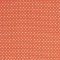 Preview: Baumwollstoff in orange mit verschiedenen Mustern.