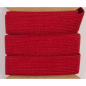Preview: elastisches gummiband mit einer breite von 20mm in rot