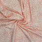 Mobile Preview: Baumwolljersey von HILCO in rosa gemustert mit kleinen Tropfen im Digitaldruck aus der Stoffserie "baby sky "