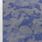 Preview: Reflektierender Outdoorstoff Camouflage in Blau