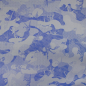 Preview: Reflektierender Outdoorstoff Camouflage in Blau