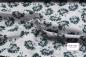 Mobile Preview: bio baumwoll jersey von Lillestoff in weiß gemustert mit großen bunten Pusteblumen