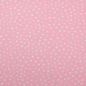Preview: Baumwolljersey von Swafing in rosa gemustert mit weissen Punkten