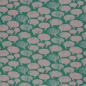 Preview: Swafing in grün gemustert mit beigefarbenen Sprechblasen designed by Käselotti