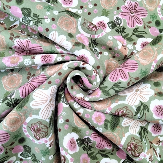 Preview: Weicher French Terry/Sommersweat. Innen leicht angerauht, super angenehm zu tragen. Ideal für leichte Hoodies, Damenkleidung, bunte Baby- und Kinderkleidung.