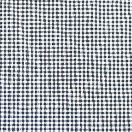 Preview: Weicher dehnbarer Viskose Stretch in Schwarz Weiß kariert
