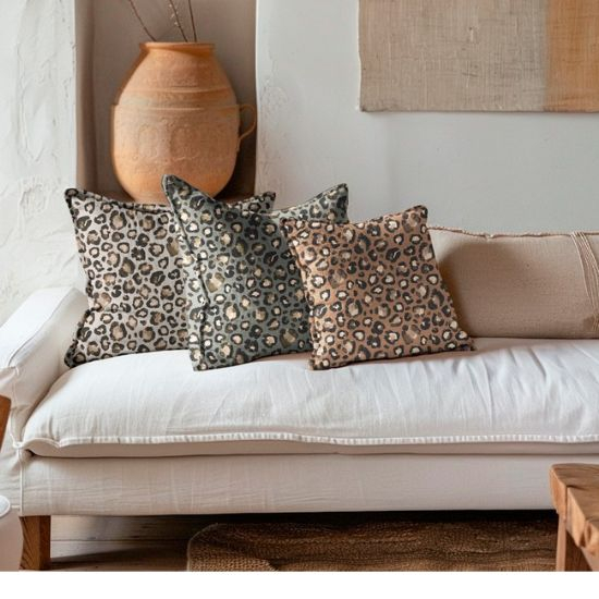 Canvas Leoprint Nougat