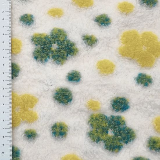 Preview: Teddystoff aus Wollanteil