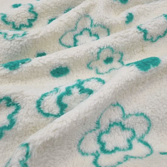 Preview: Teddystoff aus Wollanteil