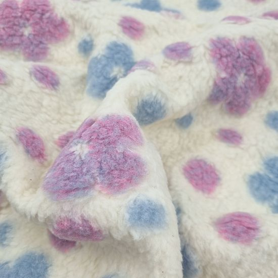 Preview: Teddystoff aus Wollanteil