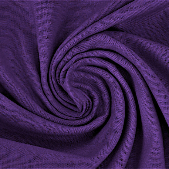Baumwollstoff in violettfarben