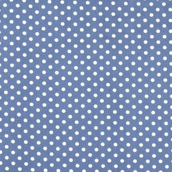 Baumwollstoff in jeans mit verschiedenen Mustern.