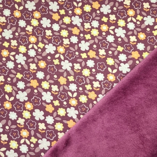 Alpenfleece Colour Flowers Beere