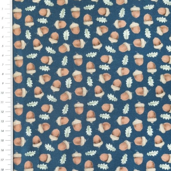 Preview: Swafing French Terry Baby Woods Eicheln