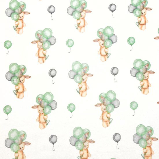 Baumwolljersey Fliegende Haeschen