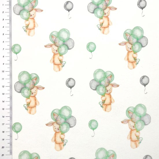 Baumwolljersey Fliegende Haeschen