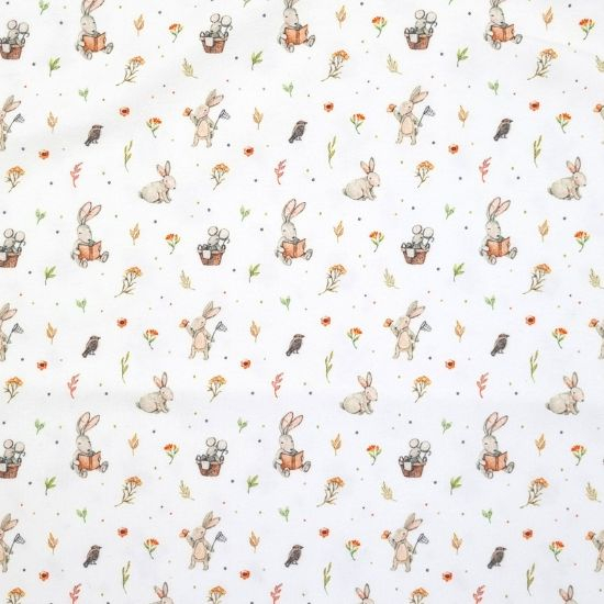 Baumwolljersey Haeschenwald Ecru