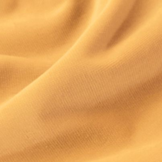 Robuster Baumwoll-Samt in Curry