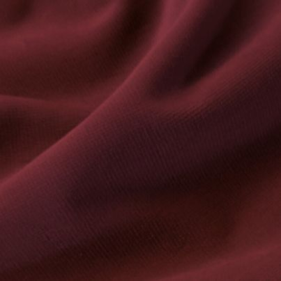 Robuster Baumwoll-Samt in Bordeaux