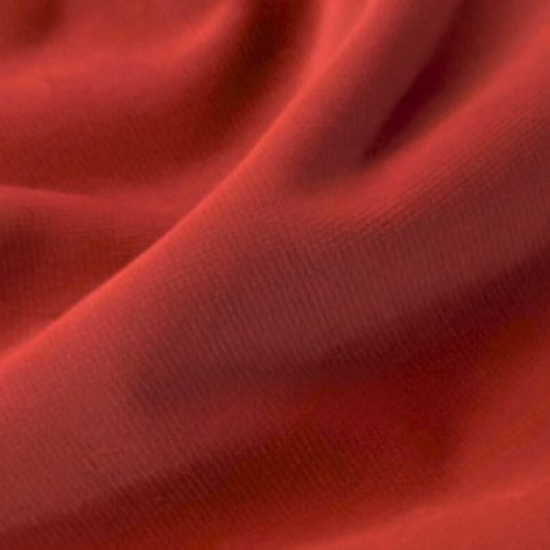 Robuster Baumwoll-Samt in Rostorange