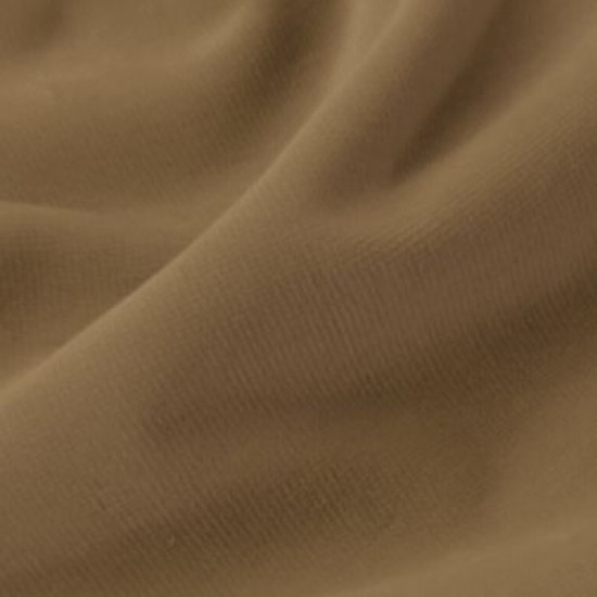 Robuster Baumwoll-Samt in Taupe