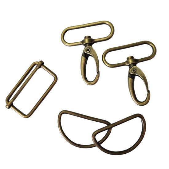 Taschenzubehör 4cm Messing