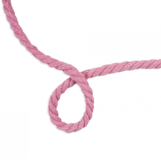 gedrehte kordel aus baumwollgemisch mit einem durchmesser von 8mm in altflieder