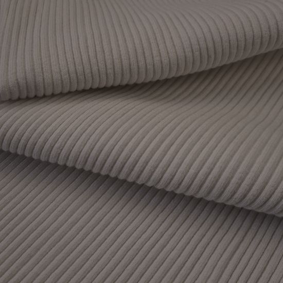 Grobrippbuendchen in Taupe