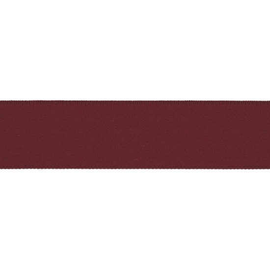 elastisches Gummiband mit einer breite von 25mm-50mm in bordeauxrot gemustert