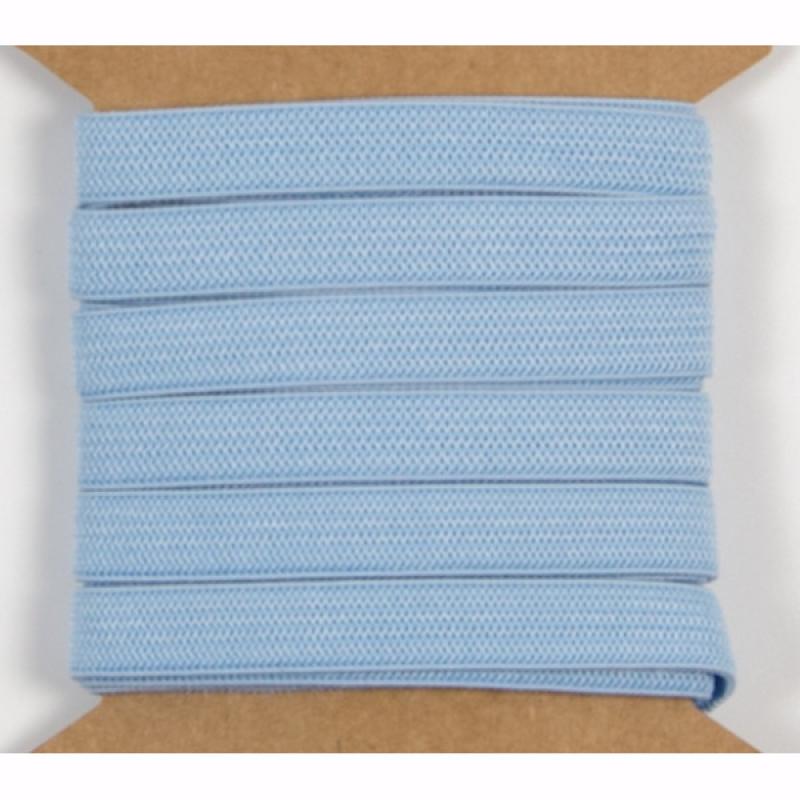elastisches gummiband mit einer breite von 10mm in hellblau