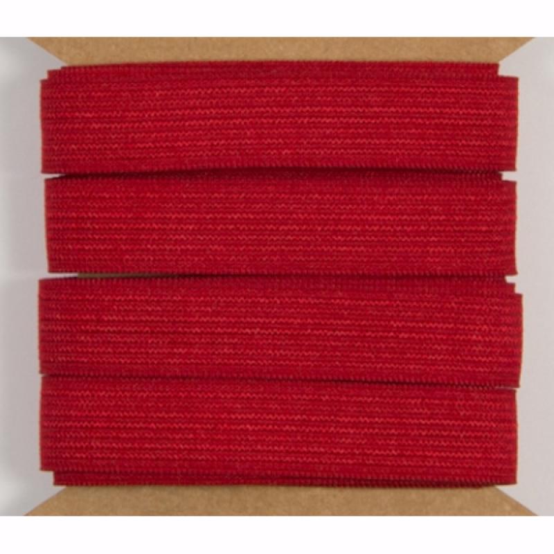 elastisches gummiband mit einer breite von 15mm in rot