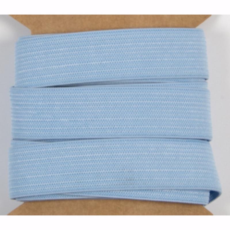 elastisches gummiband mit einer breite von 20mm in hellblau