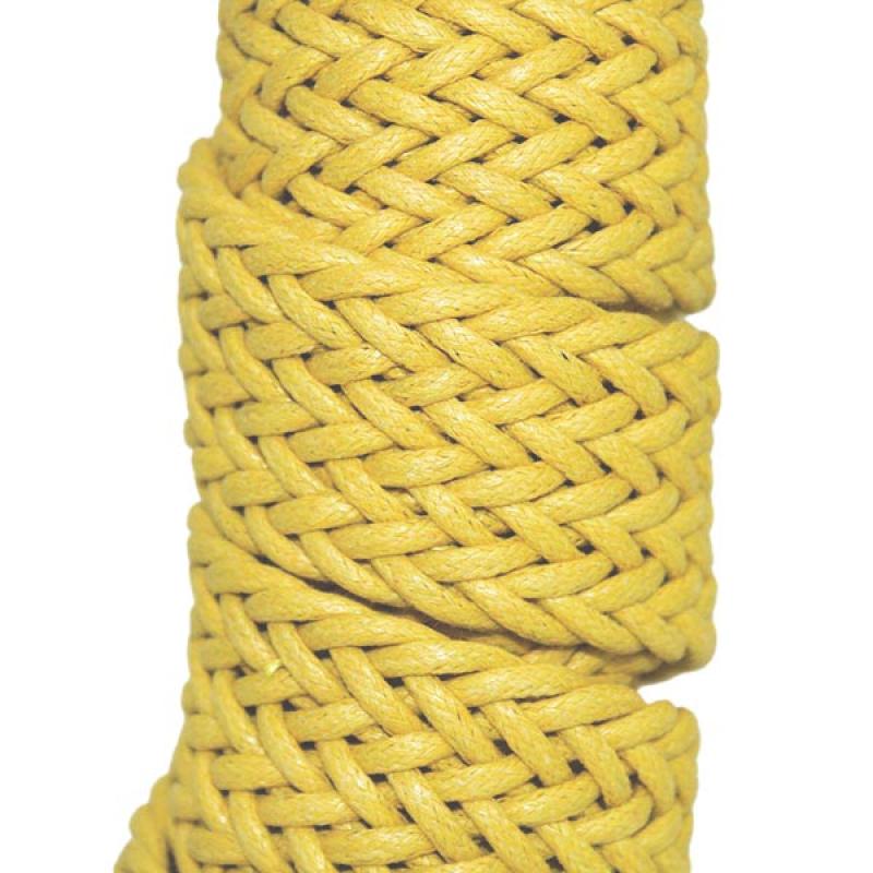 Gurtband in Grelles Gelb mit einer Breite von 300 mm.