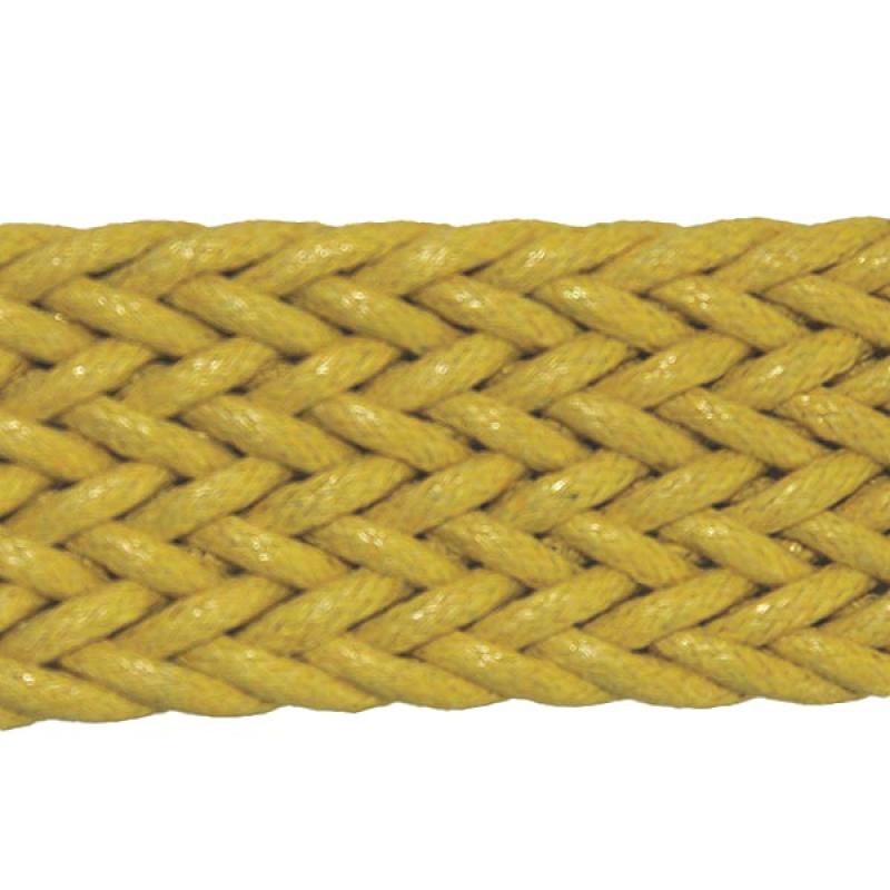 Gurtband in Grelles Gelb mit einer Breite von 300 mm.