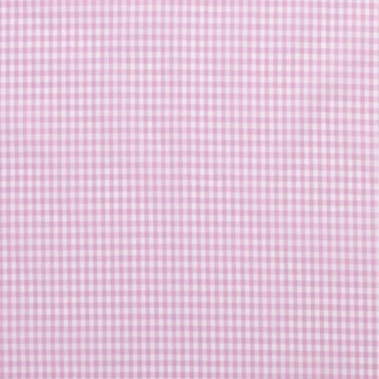 Preview: Baumwollstoff in rosa mit verschiedenen Mustern.
