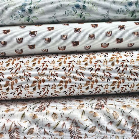 Preview: rippenjersey mit verschiedenen motiven